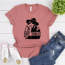 Load image into Gallery viewer, Beth Dutton Yellowstone &quot;Not Today&quot; T-shirt