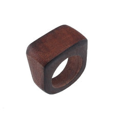 Load image into Gallery viewer, Natural Wooden Geometric Bohemia Style Rings