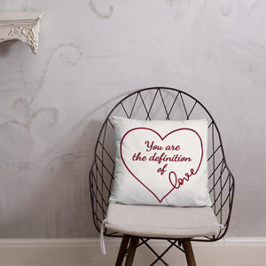 The Definition of LOVE Pillow