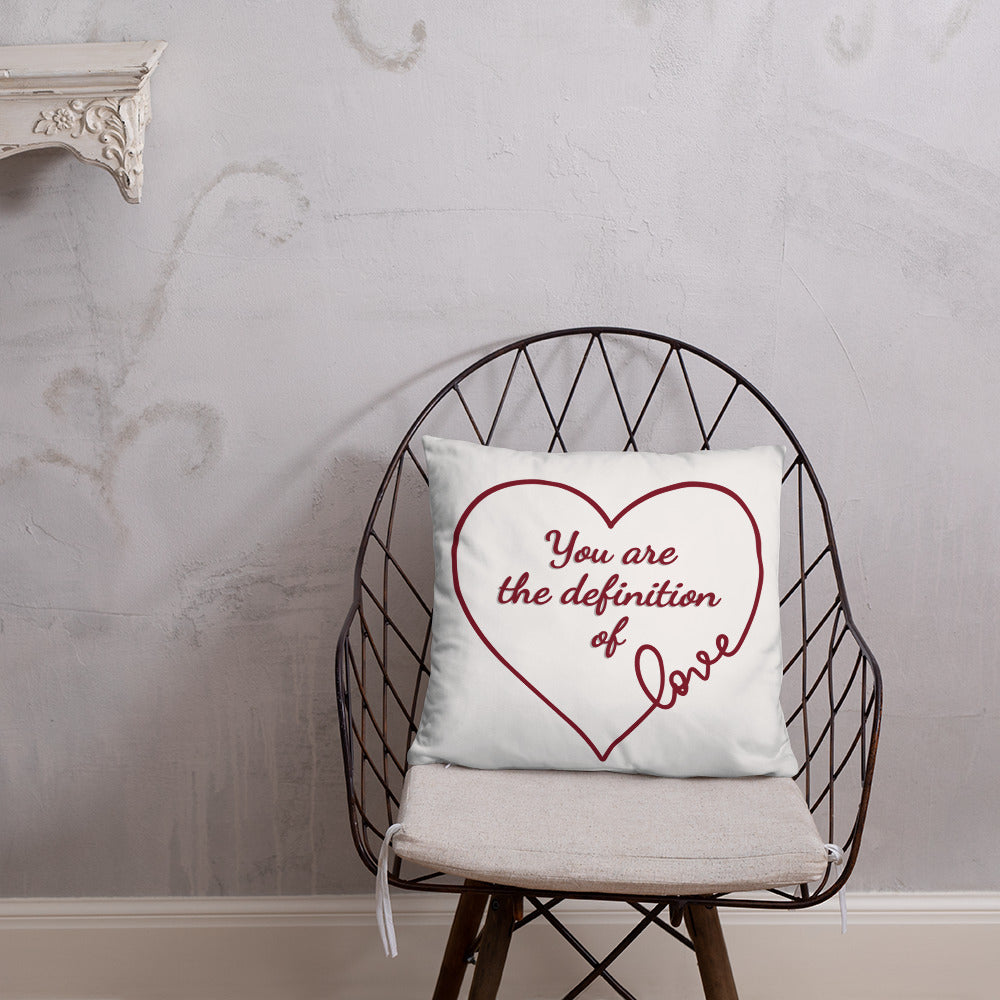The Definition of LOVE Pillow