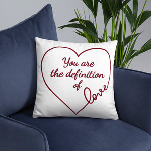 The Definition of LOVE Pillow