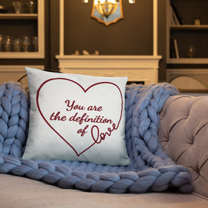 The Definition of LOVE Pillow