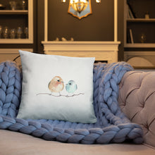 Load image into Gallery viewer, Love Birds Throw Pillow
