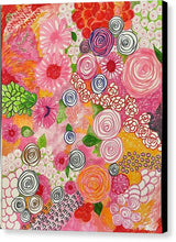 Load image into Gallery viewer, Happy Little Flowers - Canvas Print