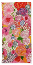 Load image into Gallery viewer, Happy Little Flowers - Beach Towel