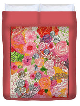 Load image into Gallery viewer, Happy Little Flowers - Duvet Cover