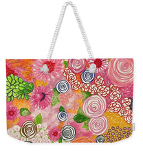 Load image into Gallery viewer, Happy Little Flowers - Weekender Tote Bag
