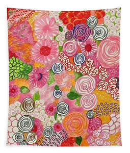 Happy Little Flowers - Tapestry