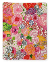 Load image into Gallery viewer, Happy Little Flowers - Blanket