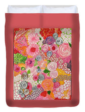 Load image into Gallery viewer, Happy Little Flowers - Duvet Cover