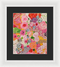 Load image into Gallery viewer, Happy Little Flowers - Framed Print