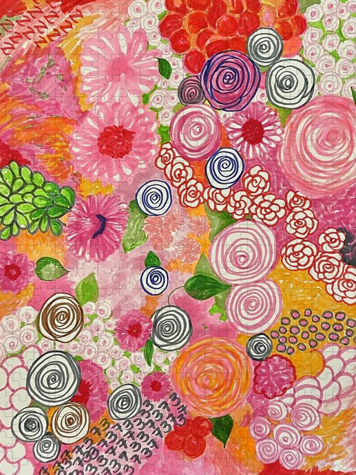 Happy Little Flowers - Puzzle