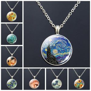 Van Gogh Artistic Pendant Necklaces