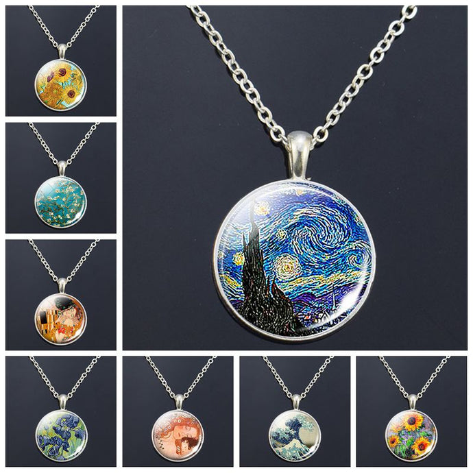 Van Gogh Artistic Pendant Necklaces