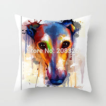 Load image into Gallery viewer, Watercolor Dog Pillow Covers