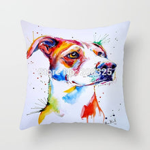 Load image into Gallery viewer, Watercolor Dog Pillow Covers