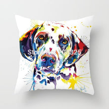 Load image into Gallery viewer, Watercolor Dog Pillow Covers
