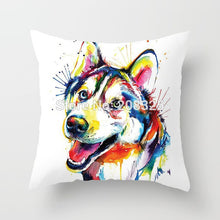 Load image into Gallery viewer, Watercolor Dog Pillow Covers