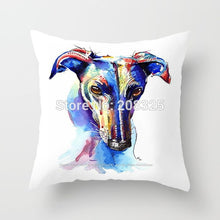 Load image into Gallery viewer, Watercolor Dog Pillow Covers