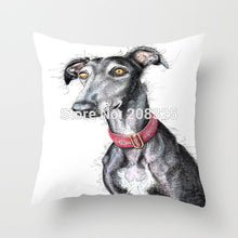 Load image into Gallery viewer, Watercolor Dog Pillow Covers