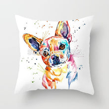 Load image into Gallery viewer, Watercolor Dog Pillow Covers