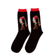 Load image into Gallery viewer, Ladies Fine Art Socks