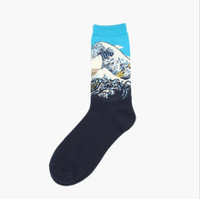 Load image into Gallery viewer, Ladies Fine Art Socks