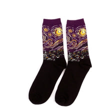 Load image into Gallery viewer, Ladies Fine Art Socks