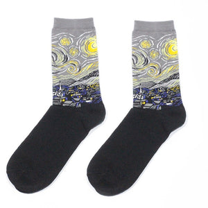 Ladies Fine Art Socks