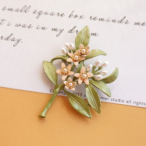 Floral Brooches and Pins