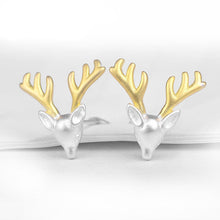 Load image into Gallery viewer, Holiday Deer Earrings