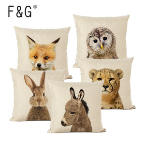 Baby Animal Pillow Covers