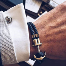 Load image into Gallery viewer, Navy w/gold