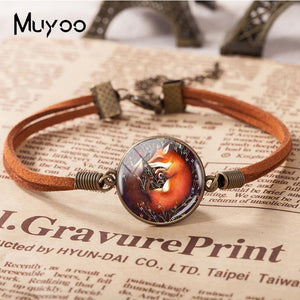Baby Fox Leather bracelet