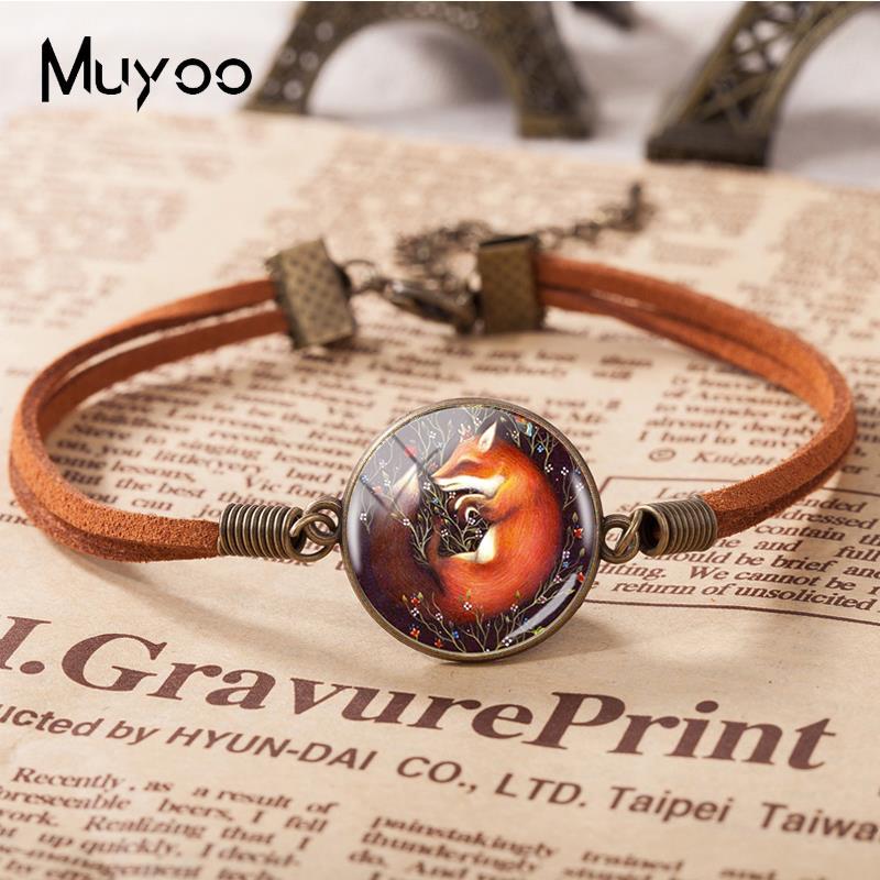 Baby Fox Leather bracelet